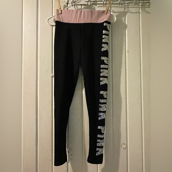 VS. PINK bling leggings X-small. VGUC - Picture 1 of 6